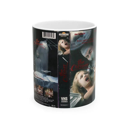 THE CORONER (VHS COVER) - White Coffee Mug 11oz - Go Mug Yourself