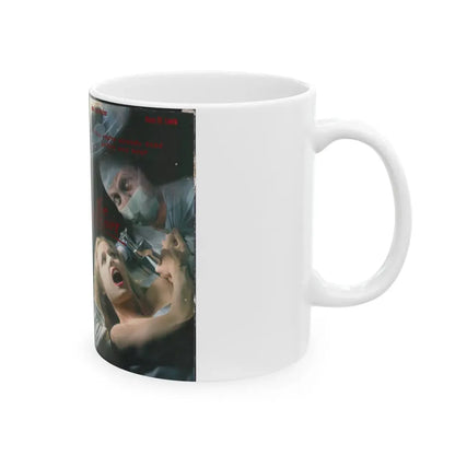 THE CORONER (VHS COVER) - White Coffee Mug - Go Mug Yourself
