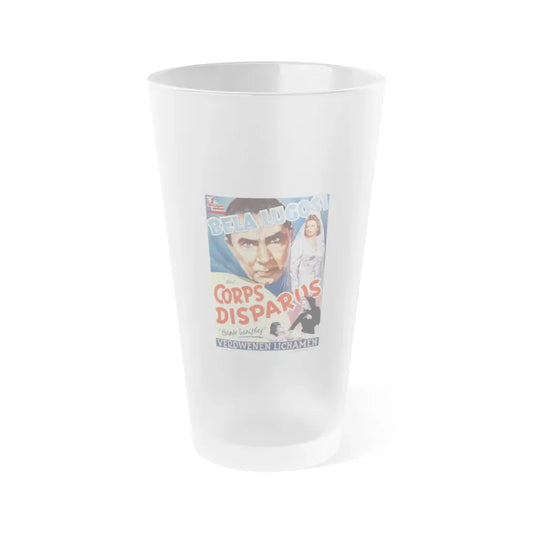 THE CORPSE VANISHES (BELGIAN) 1942 Movie Poster - Frosted Pint Glass 16oz 16oz Frosted - Go Mug Yourself