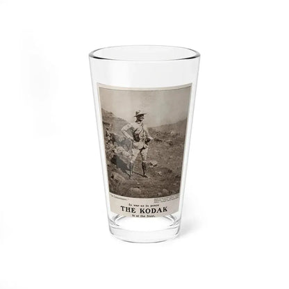 The Correspondent, Kodak ad in the Century Magazine, July, 1904 (Magazine Illustration) Pint Glass 16oz 16oz - Go Mug Yourself