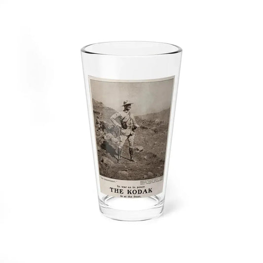 The Correspondent, Kodak ad in the Century Magazine, July, 1904 (Magazine Illustration) Pint Glass 16oz 16oz - Go Mug Yourself