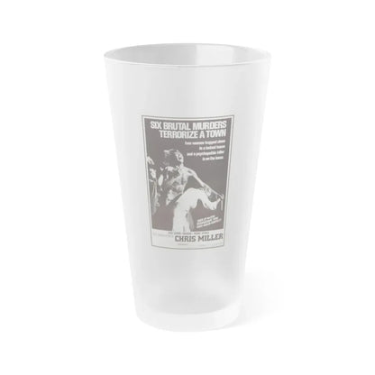 THE CORRUPTION OF CHRIS MILLER 1973 Movie Poster - Frosted Pint Glass 16oz Default Title - Go Mug Yourself