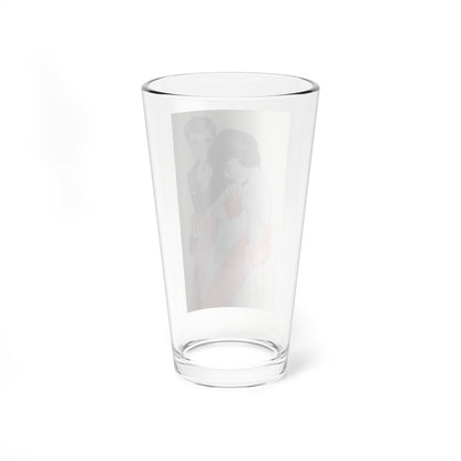 The Corsage (Magazine Illustration) Pint Glass 16oz-Go Mug Yourself