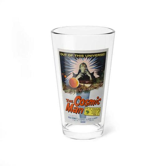 THE COSMIC MAN 1959 Movie Poster - Pint Glass 16oz 16oz - Go Mug Yourself