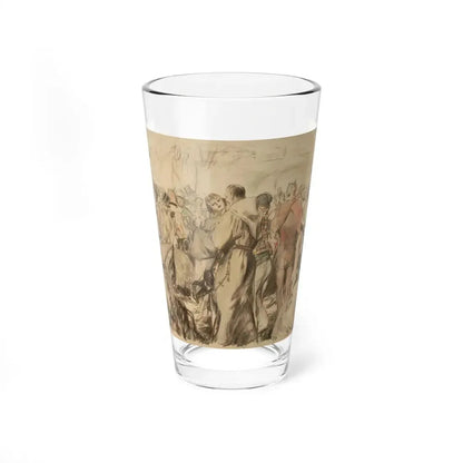 The Costume Ball (Magazine Illustration) Pint Glass 16oz 16oz - Go Mug Yourself