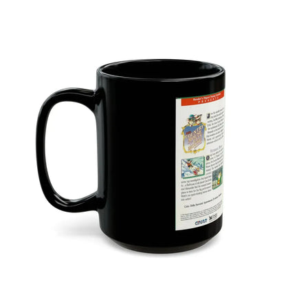 THE COUNTRY MOUSE AND THE CITY MOUSE ADVENTURES STRAUSS MAUS (VHS COVER) - Black Coffee Mug - Go Mug Yourself