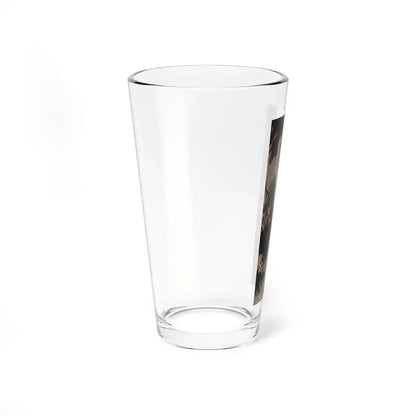 The Couple in the Garden (Magazine Illustration) Pint Glass 16oz - Go Mug Yourself