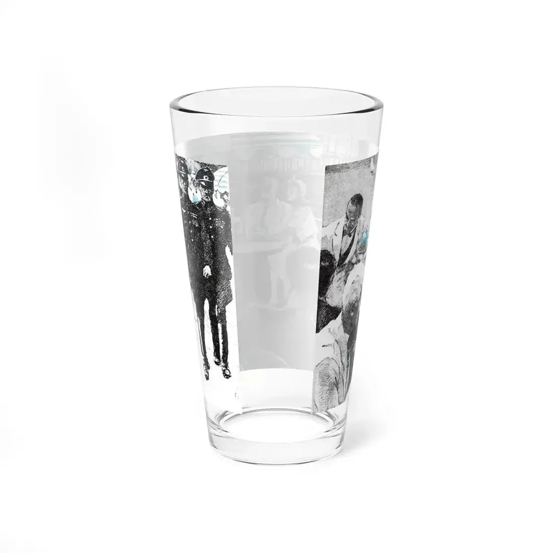 The Course of Justice (1), Blue Book Magazine, April 1948 (Magazine Illustration) Pint Glass 16oz - Go Mug Yourself