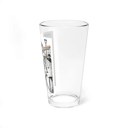 The Course of Justice (2), Blue Book Magazine, April 1948 (Magazine Illustration) Pint Glass 16oz - Go Mug Yourself