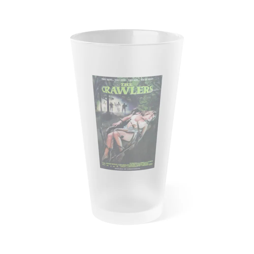 THE CRAWLERS (TROLL 3) 1990 Movie Poster - Frosted Pint Glass 16oz-16oz-Frosted-Go Mug Yourself