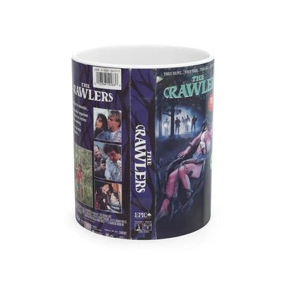 THE CRAWLERS (VHS COVER) - White Coffee Mug 11oz - Go Mug Yourself