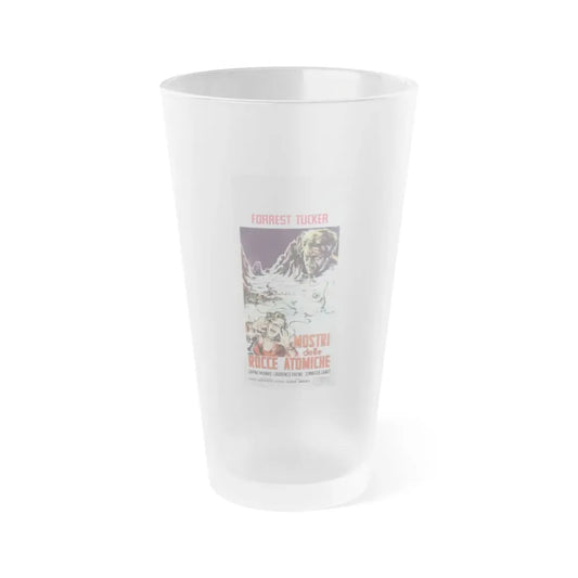 THE CRAWLING EYE (2) 1958 Movie Poster - Frosted Pint Glass 16oz 16oz Frosted - Go Mug Yourself