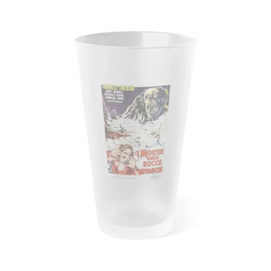 THE CRAWLING EYE (3) 1958 Movie Poster - Frosted Pint Glass 16oz 16oz Frosted - Go Mug Yourself