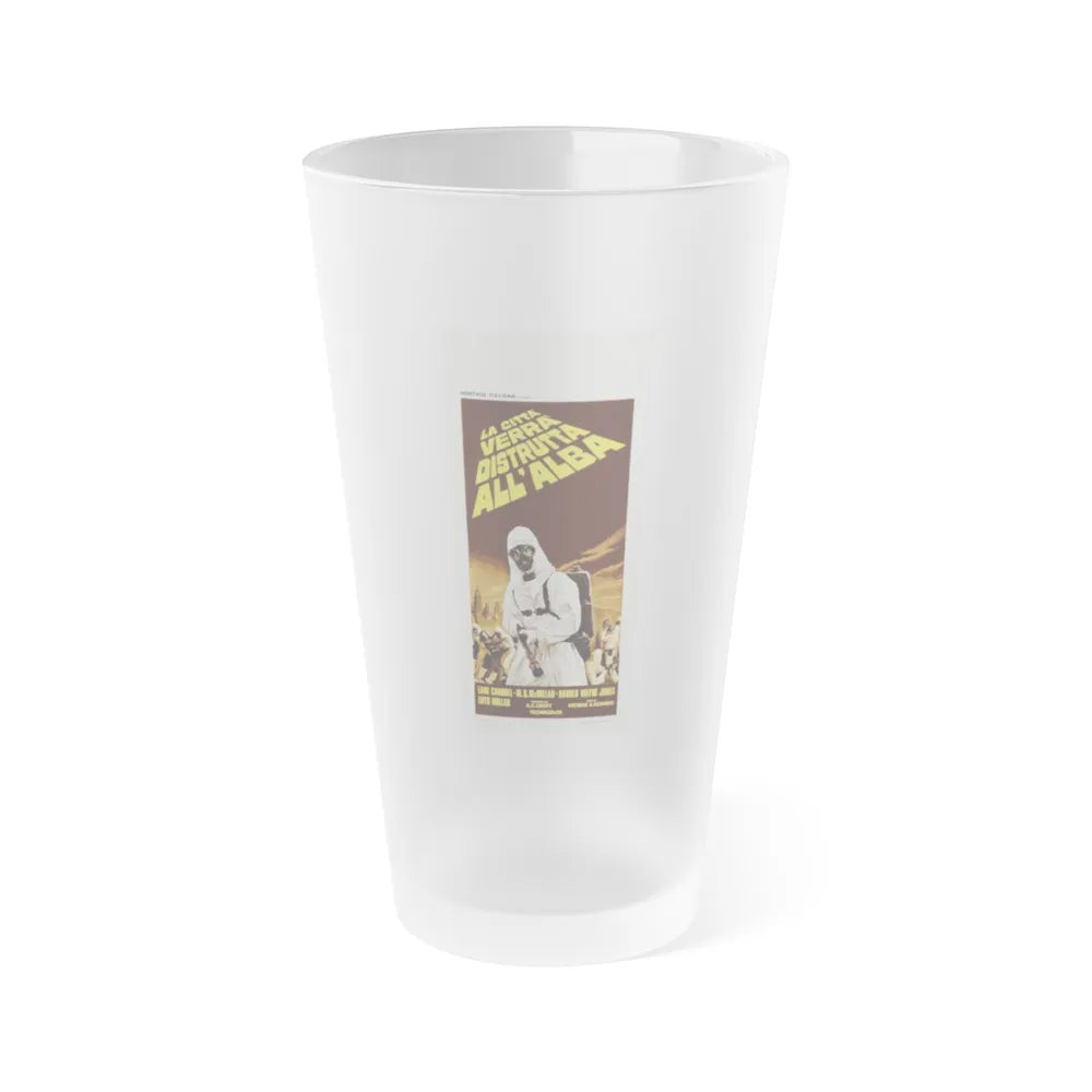 THE CRAZIES 1973 Movie Poster - Frosted Pint Glass 16oz-16oz-Frosted-Go Mug Yourself