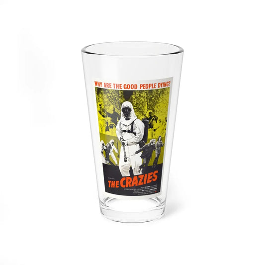 THE CRAZIES (2) 1973 Movie Poster - Pint Glass 16oz-16oz-Go Mug Yourself