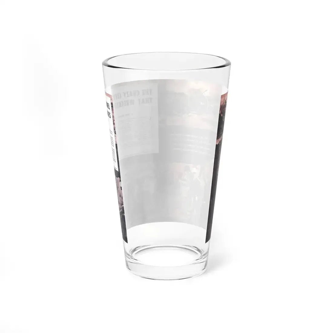 The Crazy War Tunnel That Wrecked Two Armies, Stag, July, 1960 (Magazine Illustration) Pint Glass 16oz - Go Mug Yourself