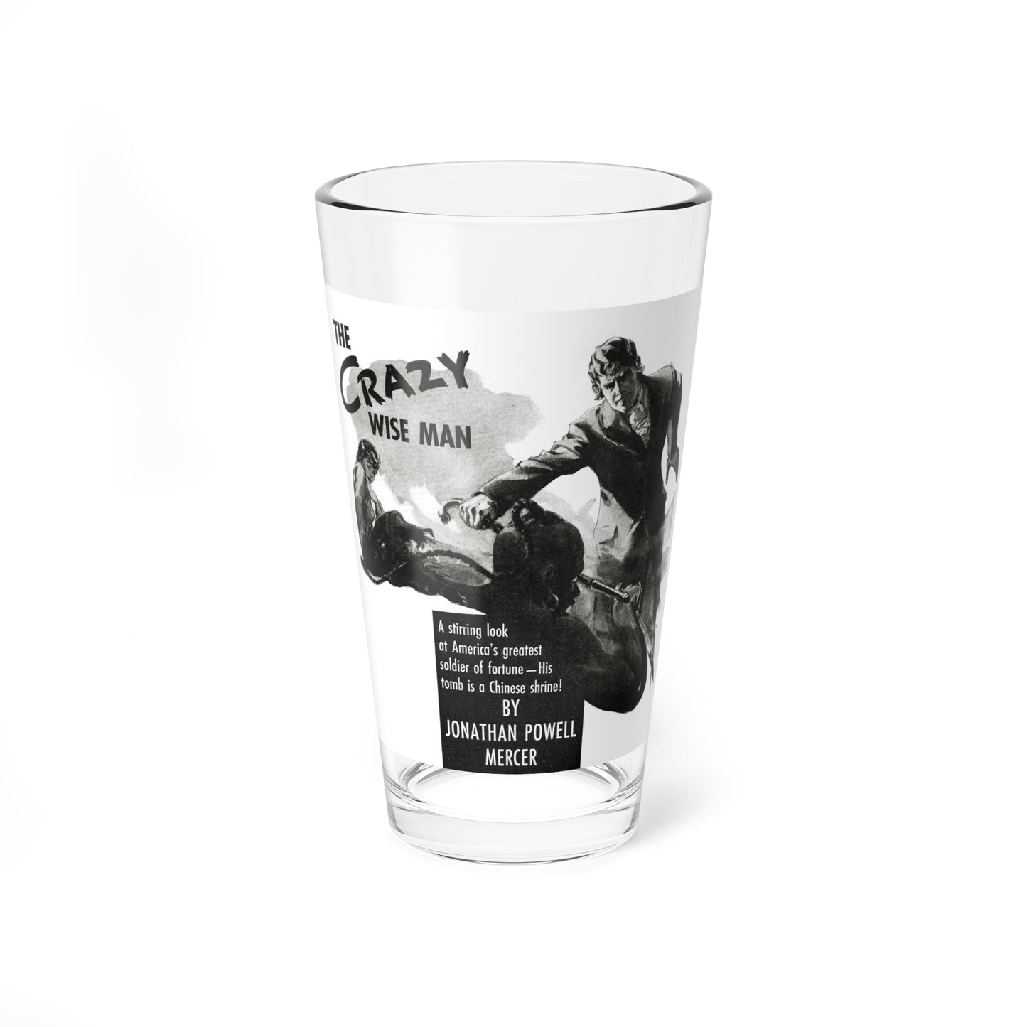 The Crazy Wise Man, Liberty magazine, December 10, 1938 (Magazine Illustration) Pint Glass 16oz-16oz-Go Mug Yourself