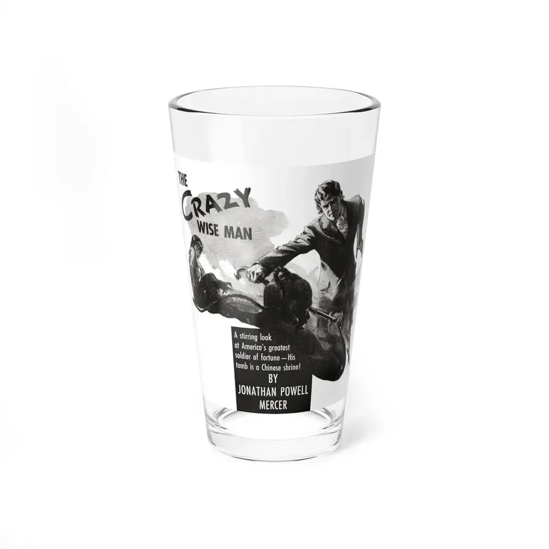 The Crazy Wise Man, Liberty magazine, December 10, 1938 (Magazine Illustration) Pint Glass 16oz 16oz - Go Mug Yourself