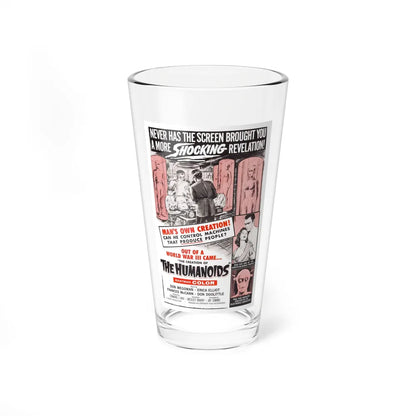 THE CREATION OF THE HUMANOIDS 1962 Movie Poster - Pint Glass 16oz-16oz-Go Mug Yourself