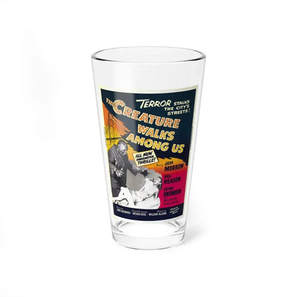 THE CREATURE WALKS AMONG US (4) 1956 Movie Poster - Pint Glass 16oz - Go Mug Yourself