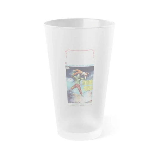 THE CREATURE WALKS AMONG US (ITALIAN 2) 1956 Movie Poster - Frosted Pint Glass 16oz 16oz Frosted - Go Mug Yourself