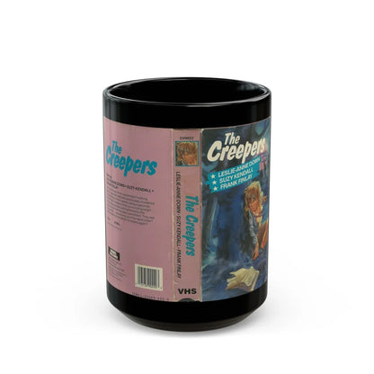 THE CREEPERS LESLIE ANNE DOWN (VHS COVER) - Black Coffee Mug-15oz-Go Mug Yourself