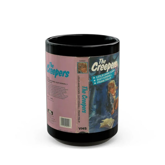 THE CREEPERS LESLIE ANNE DOWN (VHS COVER) - Black Coffee Mug 15oz - Go Mug Yourself