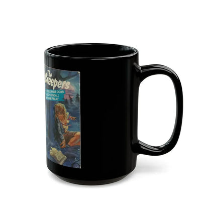 THE CREEPERS LESLIE ANNE DOWN (VHS COVER) - Black Coffee Mug - Go Mug Yourself