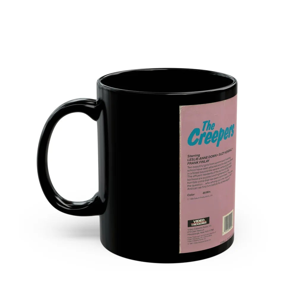 THE CREEPERS LESLIE ANNE DOWN (VHS COVER) - Black Coffee Mug-Go Mug Yourself