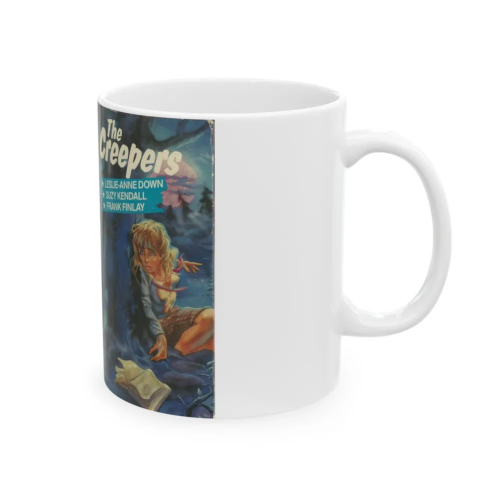 THE CREEPERS LESLIE ANNE DOWN (VHS COVER) - White Coffee Mug-Go Mug Yourself