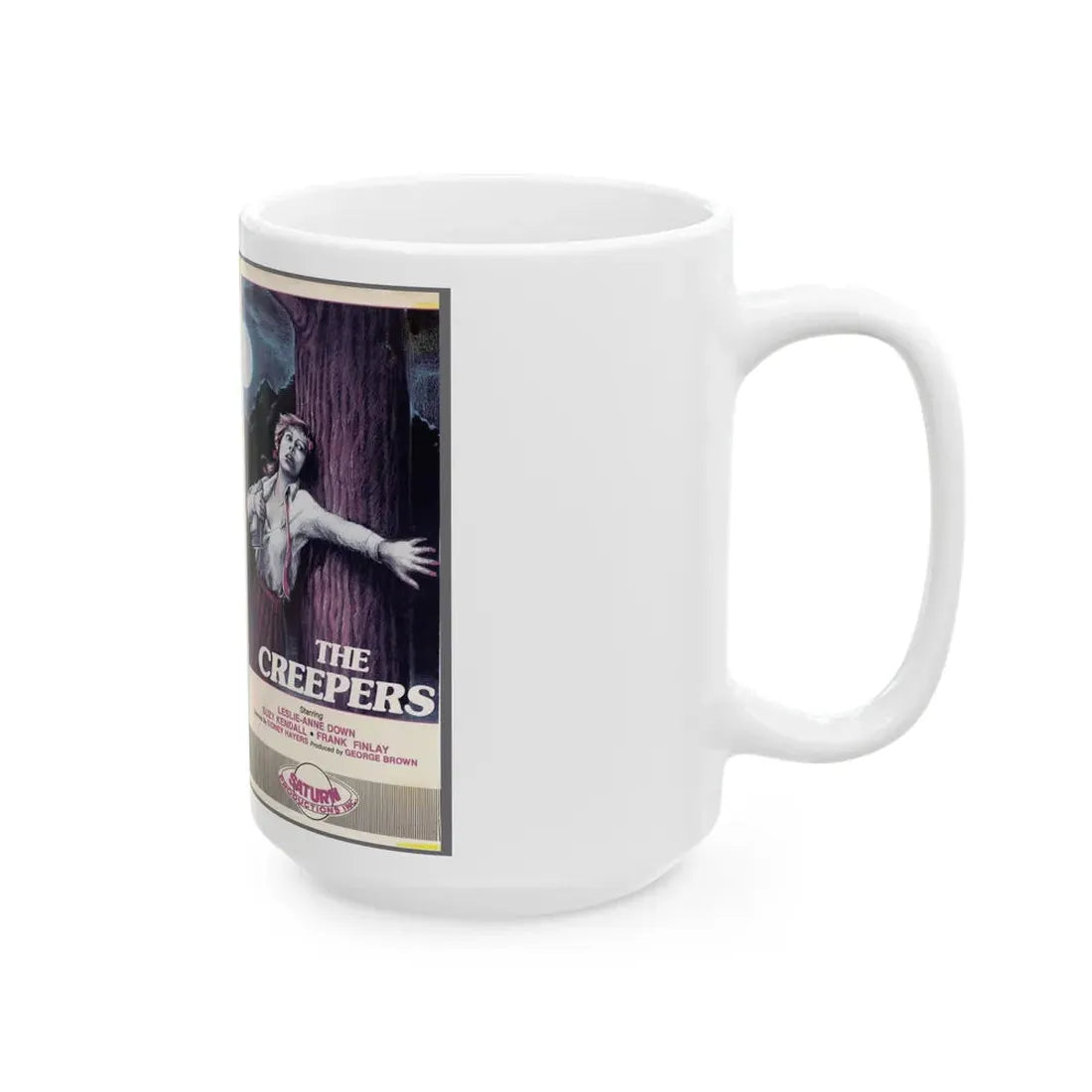 THE CREEPERS (VHS COVER) - White Coffee Mug - Go Mug Yourself