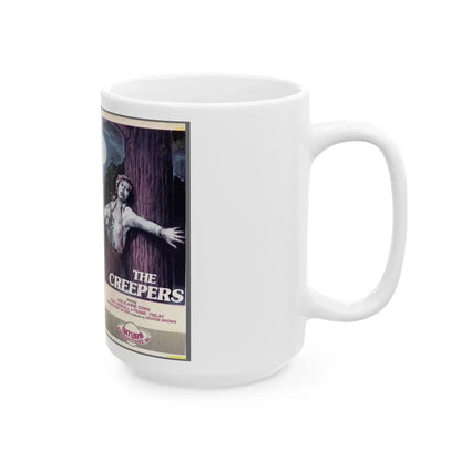 THE CREEPERS (VHS COVER) - White Coffee Mug - Go Mug Yourself
