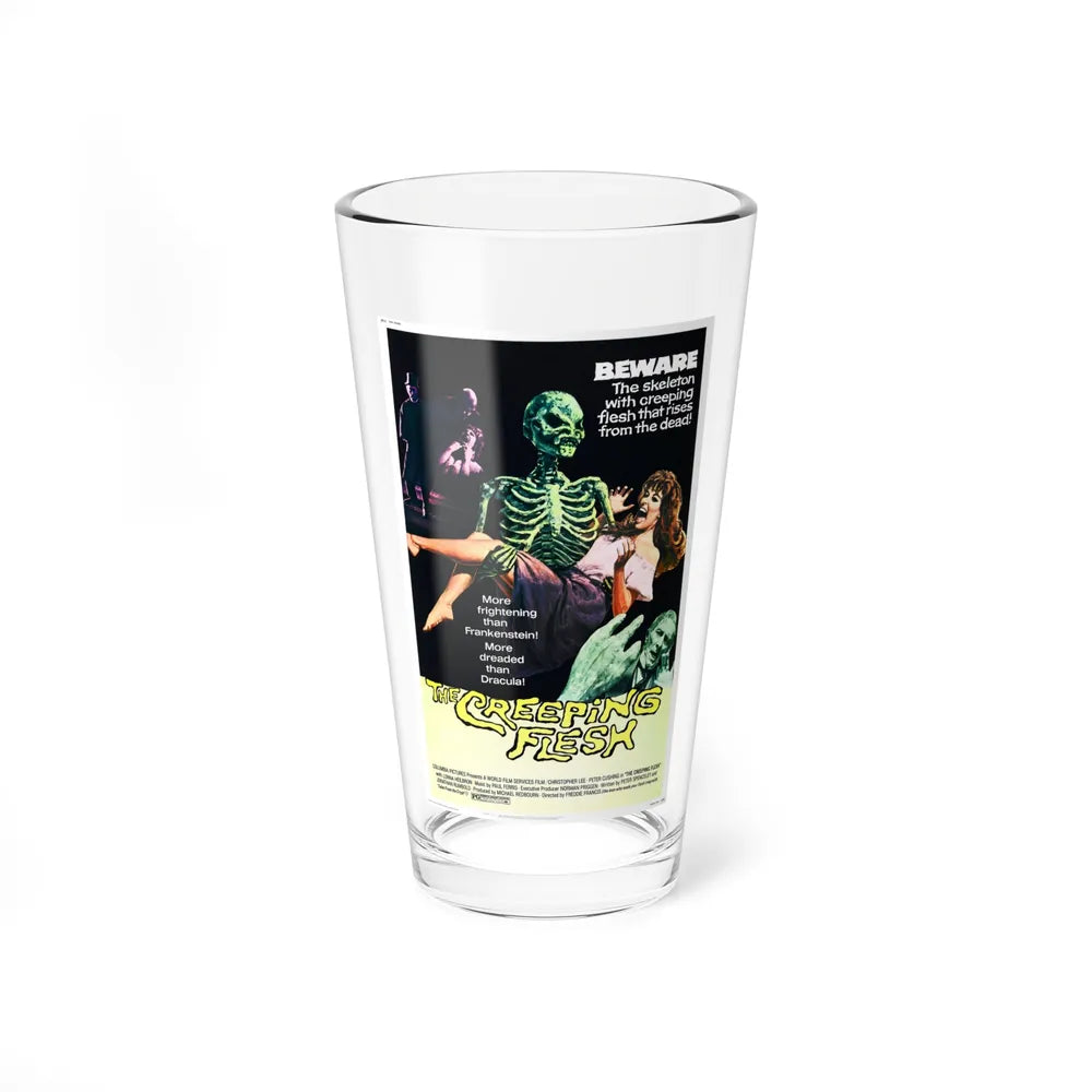 THE CREEPING FLESH 1973 Movie Poster - Pint Glass 16oz-16oz-Go Mug Yourself