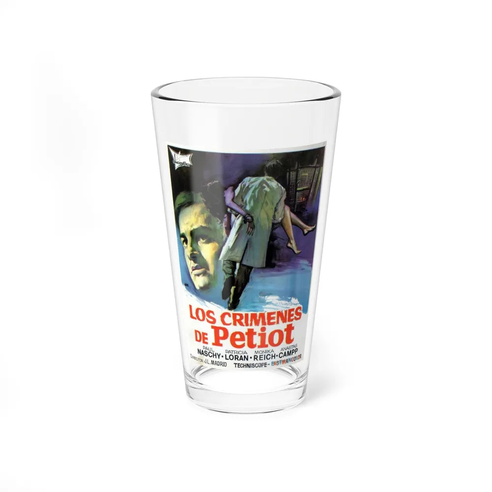 THE CRIMES OF PETIOT 1973 Movie Poster - Pint Glass 16oz-16oz-Go Mug Yourself