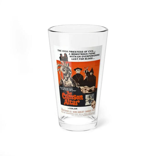 THE CRIMSON ALTAR 1968 Movie Poster - Pint Glass 16oz 16oz - Go Mug Yourself