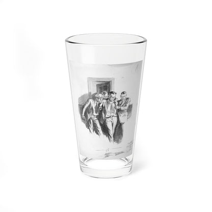 The Crooks, Convention Magazine Story Illustration (Magazine Illustration) Pint Glass 16oz-16oz-Go Mug Yourself