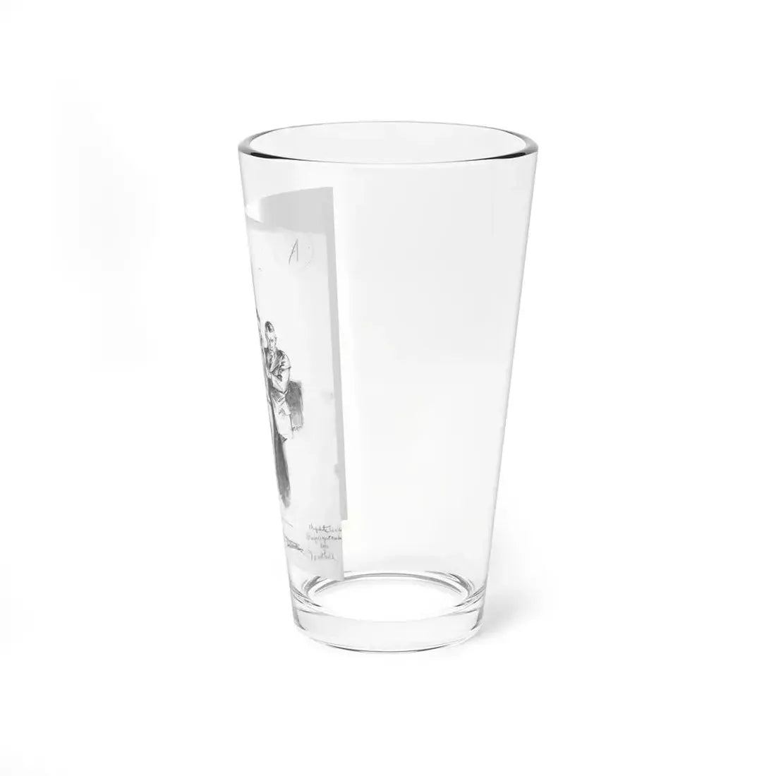 The Crooks, Convention Magazine Story Illustration (Magazine Illustration) Pint Glass 16oz - Go Mug Yourself