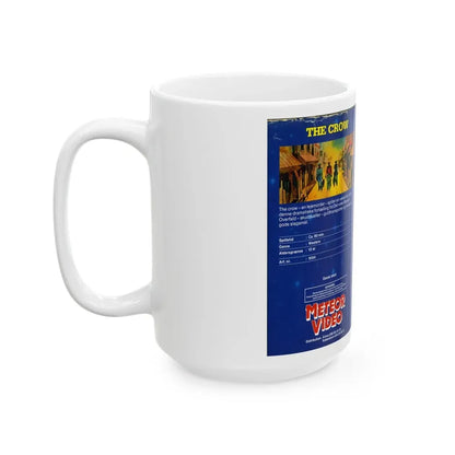 THE CROW (VHS COVER) - White Coffee Mug - Go Mug Yourself