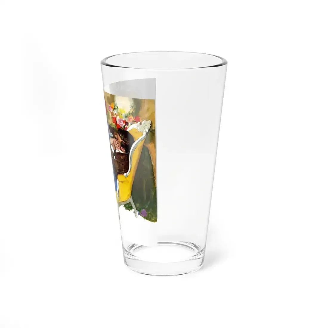 The Crush, Collier's magazine, November 1959 (Magazine Illustration) Pint Glass 16oz - Go Mug Yourself