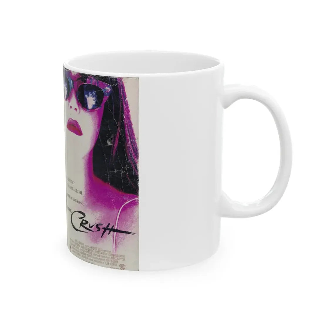 THE CRUSH (VHS COVER) - White Coffee Mug - Go Mug Yourself