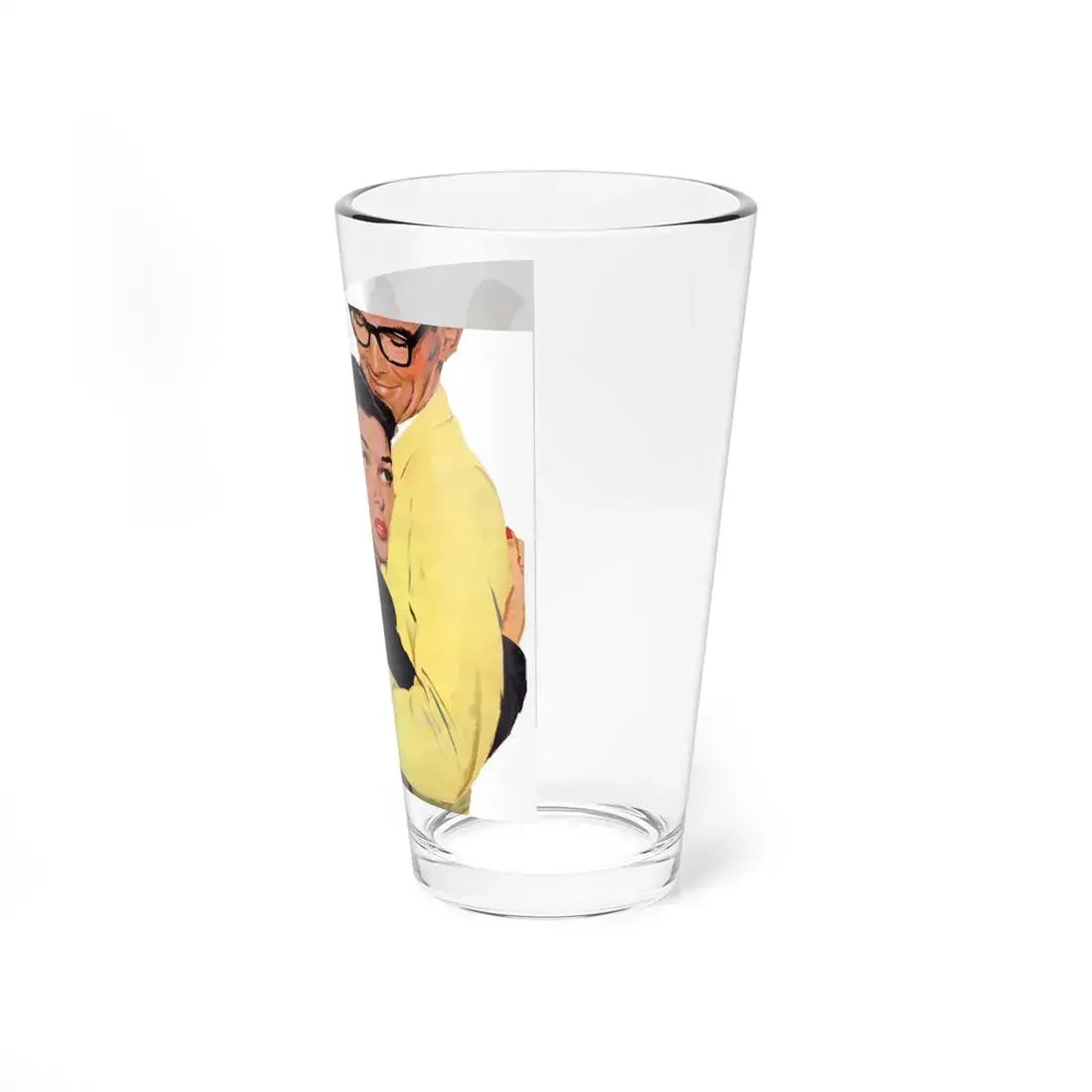 The Crying Cop, The Saturday Evening Post, November 1957 (Magazine Illustration) Pint Glass 16oz - Go Mug Yourself