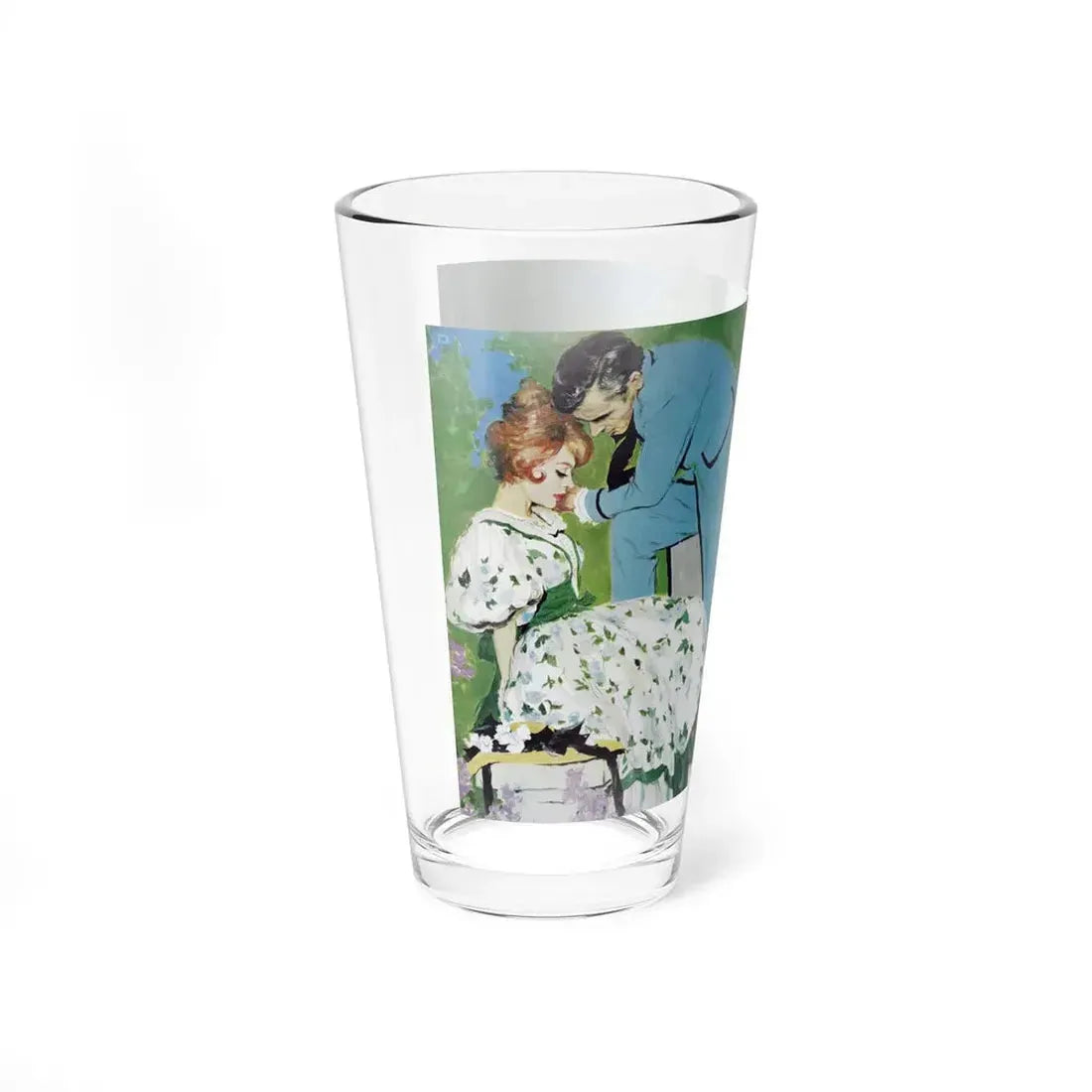 The Cup, The Blade, or The Gun, Ladies' Home Journal, April 1961 (Magazine Illustration) Pint Glass 16oz - Go Mug Yourself