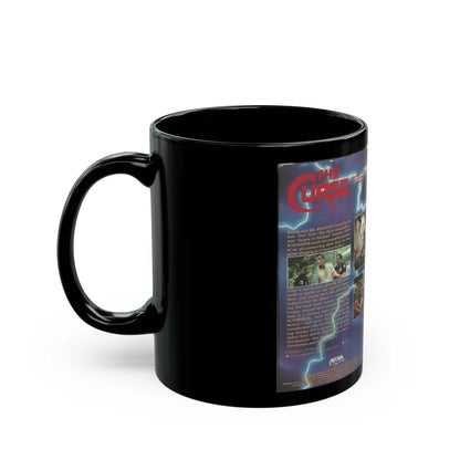 THE CURSE JOHN SCHNEIDER (VHS COVER) - Black Coffee Mug-Go Mug Yourself