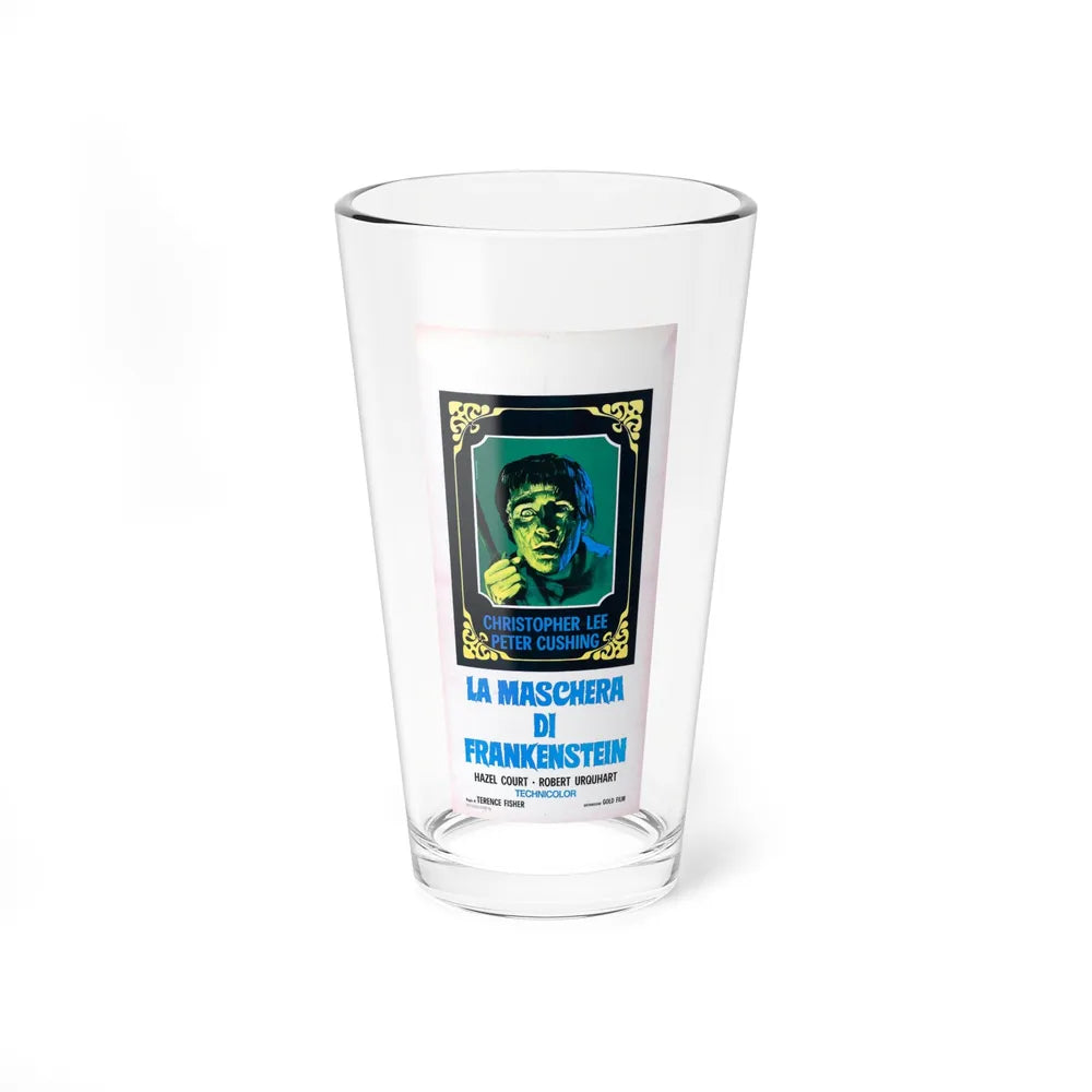 THE CURSE OF FRANKENSTEIN (ITALIAN) 1957 Movie Poster - Pint Glass 16oz-16oz-Go Mug Yourself