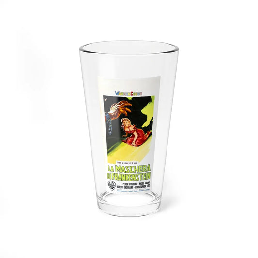 THE CURSE OF FRANKENSTEIN (ITALIAN) 2 1957 Movie Poster - Pint Glass 16oz-16oz-Go Mug Yourself