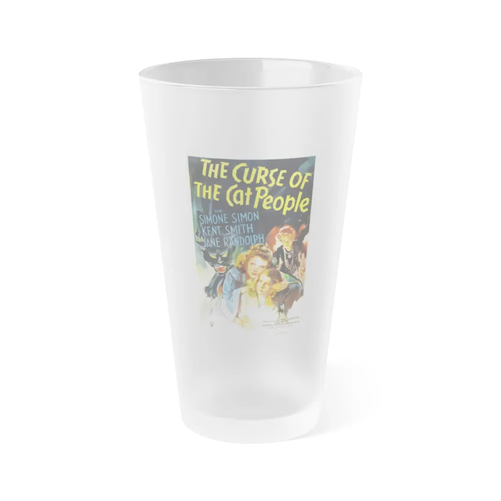 THE CURSE OF THE CAT PEOPLE 1944 Movie Poster - Frosted Pint Glass 16oz-16oz-Frosted-Go Mug Yourself