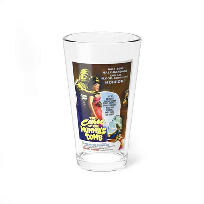THE CURSE OF THE MUMMY'S TOMB 1964 Movie Poster - Pint Glass 16oz 16oz - Go Mug Yourself