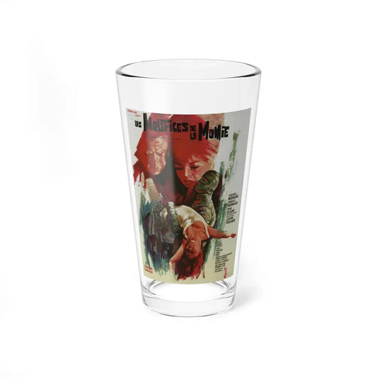 THE CURSE OF THE MUMMY'S TOMB (FRENCH) 1964 Movie Poster - Pint Glass 16oz 16oz - Go Mug Yourself