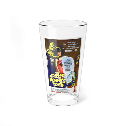 THE CURSE OF THE MUMMY'S TOMB 1964 Movie Poster - Pint Glass 16oz-16oz-Go Mug Yourself