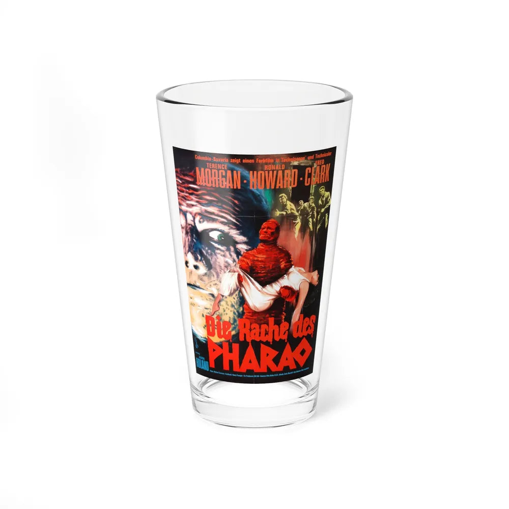 THE CURSE OF THE MUMMY'S TOMB (GERMAN) 1964 Movie Poster - Pint Glass 16oz-16oz-Go Mug Yourself